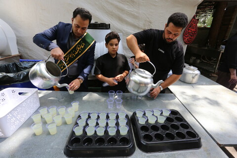 تصاویر / مراسم عزداری ظهر تاسوعا در آسایشگاه جانبازان شهید مطهری اصفهان