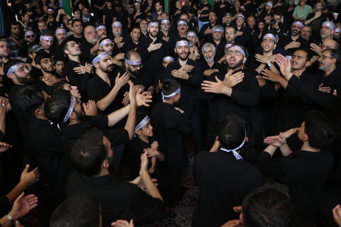 تصاویر / مراسم عزداری ظهر تاسوعا در آسایشگاه جانبازان شهید مطهری اصفهان