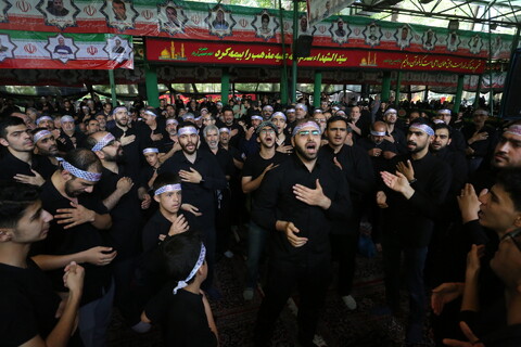 تصاویر / مراسم عزداری ظهر تاسوعا در آسایشگاه جانبازان شهید مطهری اصفهان