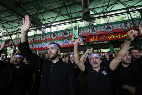 تصاویر / مراسم عزداری ظهر تاسوعا در آسایشگاه جانبازان شهید مطهری اصفهان