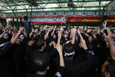 تصاویر / مراسم عزداری ظهر تاسوعا در آسایشگاه جانبازان شهید مطهری اصفهان