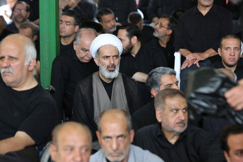 تصاویر / مراسم عزداری ظهر تاسوعا در آسایشگاه جانبازان شهید مطهری اصفهان