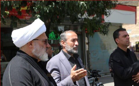 تصاویر/ عزاداری مردم ولایتمدار و شهیدپرور میاندوآب در تاسوعای حسینی