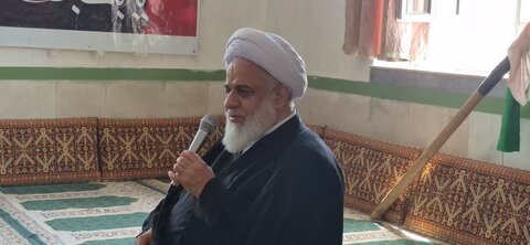تصاویر / حضور امام جمعه شهرستان آبیک در مساجد آبیک در ایام ماه محرم