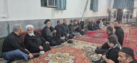 تصاویر / حضور امام جمعه شهرستان آبیک در مساجد آبیک در ایام ماه محرم