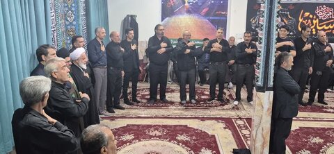 تصاویر / حضور امام جمعه شهرستان آبیک در مساجد آبیک در ایام ماه محرم