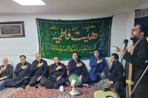 تصاویر/عزاداری تاسوعای حسینی در منزل استاندار مرکزی