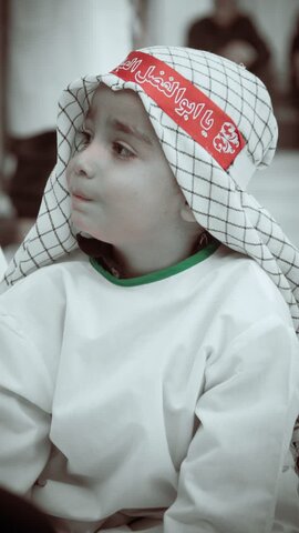 تصاویر/سوگواره هیئت سقایی (العطش) در حرم مطهر پیام‌آور واقعه عاشورا به ایران،