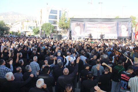 تصاویر/برگزاری مراسم تاسوعای حسینی در ایلام