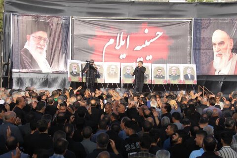 تصاویر/برگزاری مراسم تاسوعای حسینی در ایلام