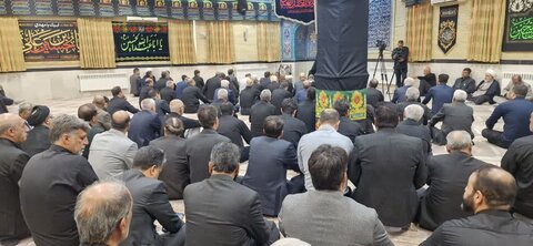 تصاویر/ برگزاری تاسوعای حسینی در دفتر امام جمعه ایلام