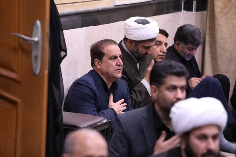 تصاویر/ برگزاری تاسوعای حسینی در دفتر امام جمعه ایلام