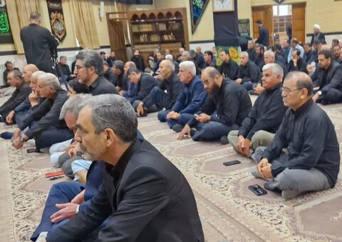 تصاویر/ برگزاری تاسوعای حسینی در دفتر امام جمعه ایلام
