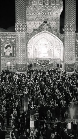 تصاویر/عزاداری هیئت ابوالفضلی دهنو شب عاشورای حسینی در هلال بن علی (ع)