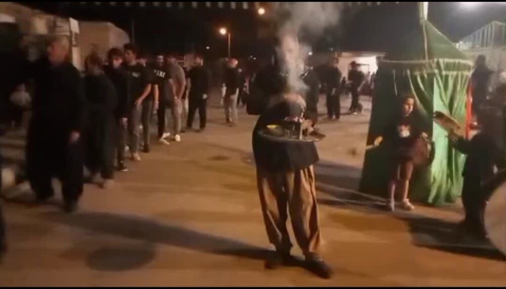 تصاویر/ برگزاری مراسم تاسوعای حسینی در روستای شیراوند شهرستان هلیلان