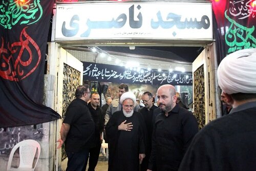 حضور امام جمعه کرمانشاه در هیئت‌های عزاداری+تصاویر