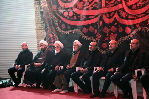 حضور امام جمعه کرمانشاه در هیئت‌های عزاداری+تصاویر