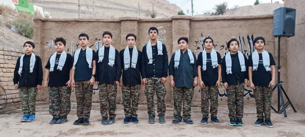 چهارمین سوگواره تجسّمی چادرِخاکی در قم افتتاح شد