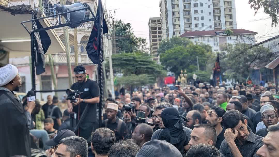 Matembezi makubwa kwa ajili ya Imam Husein (as) yafanyika Tanzania