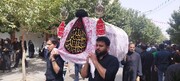 कुम अलमुकद्देसा में अशूरा के दिन भारतीय दीनी छात्रों ने जुलूस निकालकर वक्त के इमाम को पूरसा पेश किया