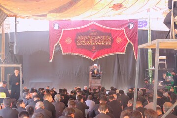 تصاویر/ مراسم ظهر تاسوعا در رنگی آباد