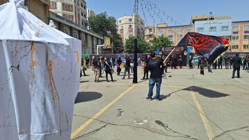 تصاویر/ آیین عزاداری سنتی در البرز