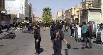 فیلم | عزاداری مردم پلدختر در عاشورای حسینی