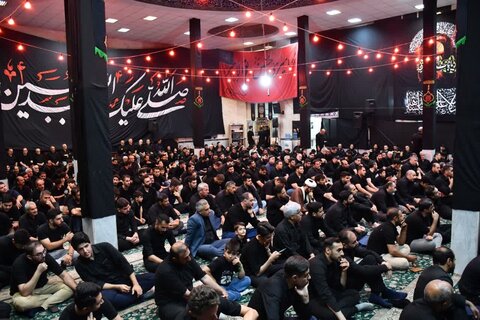 تصاویر/ مراسم سوگواری شب عاشورای حسینی در خوی