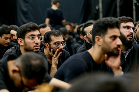 تصاویر/ مراسم عزاداری محرم هیئت ضد صهیونیستی انصار ولایت دارالعباده یزد