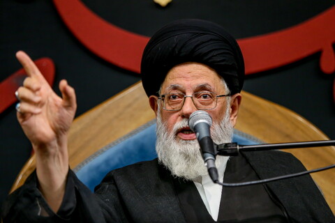 تصاویر/ مراسم عزاداری محرم هیئت ضد صهیونیستی انصار ولایت دارالعباده یزد