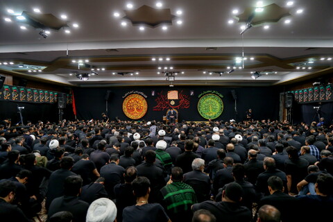 تصاویر/ مراسم عزاداری محرم هیئت ضد صهیونیستی انصار ولایت دارالعباده یزد