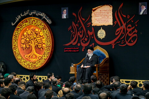 تصاویر/ مراسم عزاداری محرم هیئت ضد صهیونیستی انصار ولایت دارالعباده یزد