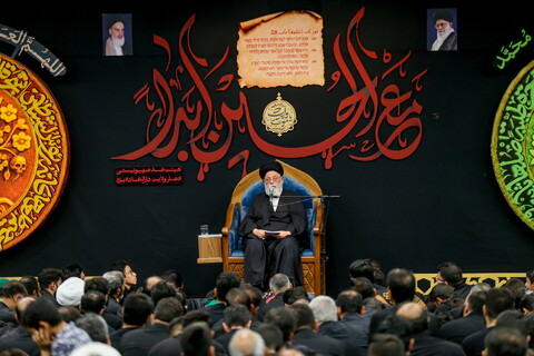 تصاویر/ مراسم عزاداری محرم هیئت ضد صهیونیستی انصار ولایت دارالعباده یزد