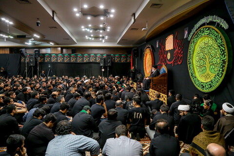 تصاویر/ مراسم عزاداری محرم هیئت ضد صهیونیستی انصار ولایت دارالعباده یزد