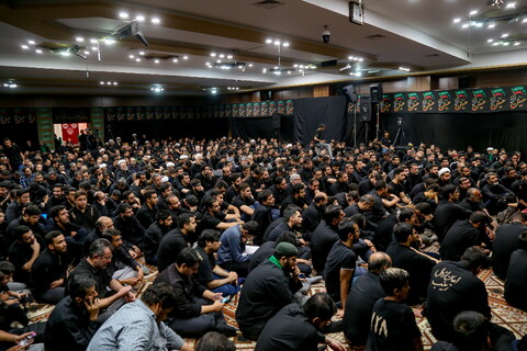 تصاویر/ مراسم عزاداری محرم هیئت ضد صهیونیستی انصار ولایت دارالعباده یزد