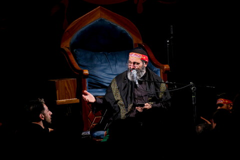 تصاویر/ مراسم عزاداری محرم هیئت ضد صهیونیستی انصار ولایت دارالعباده یزد