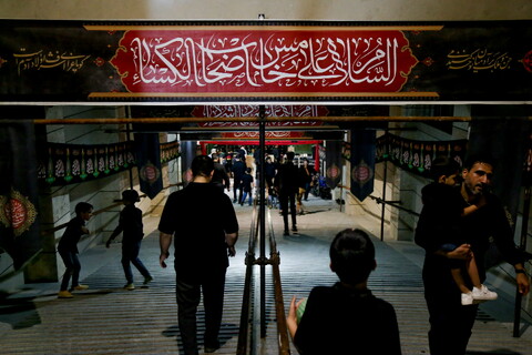 تصاویر/ مراسم عزاداری محرم هیئت ضد صهیونیستی انصار ولایت دارالعباده یزد