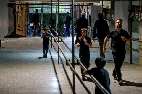 تصاویر/ مراسم عزاداری محرم هیئت ضد صهیونیستی انصار ولایت دارالعباده یزد