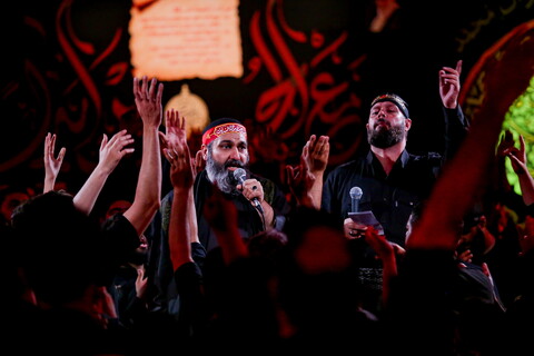 تصاویر/ مراسم عزاداری محرم هیئت ضد صهیونیستی انصار ولایت دارالعباده یزد