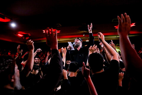 تصاویر/ مراسم عزاداری محرم هیئت ضد صهیونیستی انصار ولایت دارالعباده یزد