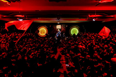 تصاویر/ مراسم عزاداری محرم هیئت ضد صهیونیستی انصار ولایت دارالعباده یزد