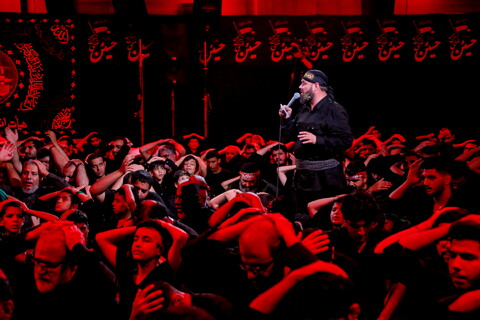 تصاویر/ مراسم عزاداری محرم هیئت ضد صهیونیستی انصار ولایت دارالعباده یزد
