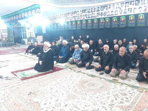 حضور امام جمعه ملایر در جمع عزاداران حسینی