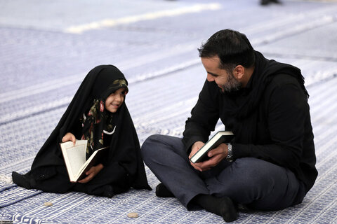 Photos/Cérémonie de deuil dans la nuit d'Achoura (que la paix soit sur lui) en présence du Guide de la Révolution