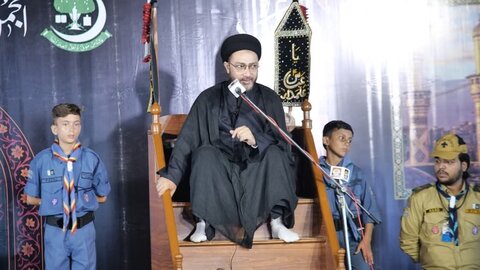 قیامت کا کارواں حسینؑ کے قدموں کے نشان پر چل کر ہی نجات پائے گا: علامہ شہنشاہ حسین نقوی