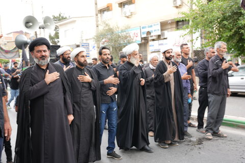 برپایی دسته عزاداری روز عاشورا در شهرستان آق قلا
