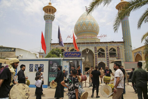 تصاویر| مراسم عزاداری هیئات مذهبی شیراز در روز عاشورای حسینی