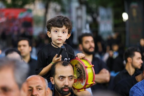 تصاویر | آیین عزاداری دستجات حسینی در استانداری آذربایجان شرقی