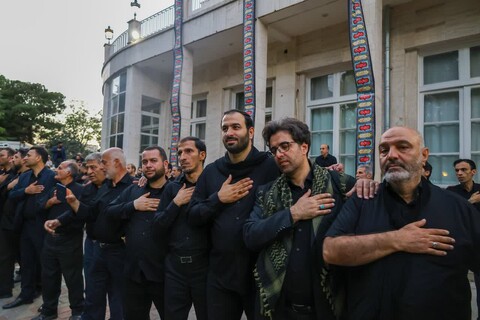 تصاویر | آیین عزاداری دستجات حسینی در استانداری آذربایجان شرقی