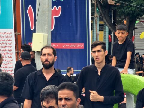 تصاویر/ اجتماع بزرگ حسینی مردم چایپاره